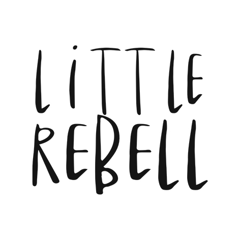 Kunstleder Patch "Little Rebell"