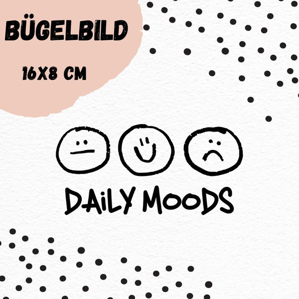 Bügelbild "Daily Moods"